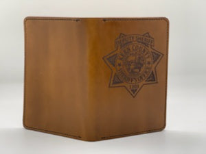 CUSTOM POLICE NOTEPAD – Kern River Leather